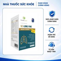 (Hàng nhập khẩu) Viên uống hỗ trợ bổ phổi NZ Lung Fine Everyday Health