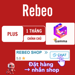 Nâng cấp chính chủ tài khoản Gamma Plus, Gamma Pro giá rẻ
