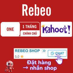 Nâng cấp Kahoot Chính Chủ 1 Tháng giá rẻ tại Rebeo Shop