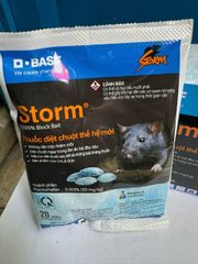 Combo 3 gói thuốc diệt chuột storm loại gói 20 viên tiện lợi (hàng có sẵn) chính hãng