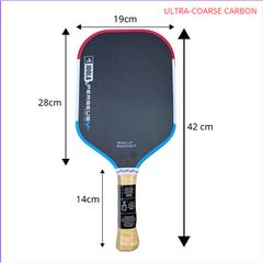 Vợt Pickleball Joola Pops (Gen 5) hàng siêu cấp phiên bản 16mm, mặt vợt carbon nhám