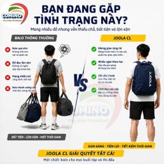 Balo thể thao JOOLA cao cấp – Balo đi chơi, đựng vợt cầu lông, bóng bàn, pickleball 45x35x25 cm