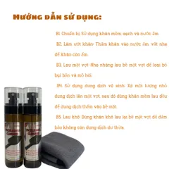 Chai xịt vệ sinh mặt vợt PICKLEBALL CLEANER, giúp làm sạch và bảo vệ mặt vợt dung tích 100ml