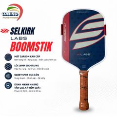 Vợt Pickleball Selkirk OMNI Elongated, lõi tổ ong, bản 16mm, mặt nhám carbon T700 , bản 1776