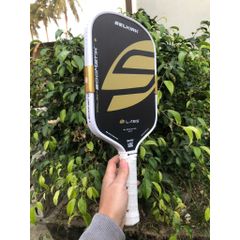 Vợt pickleball Selkirk Boomstik Project 003 Elongated , lõi tổ ong, mặt carbon , 16mm màu đen - vàng