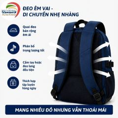 Balo thể thao JOOLA cao cấp – Balo đi chơi, đựng vợt cầu lông, bóng bàn, pickleball 45x35x25 cm