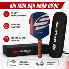 Vợt Pickleball Selkirk OMNI Elongated, lõi tổ ong, bản 16mm, mặt nhám carbon T700 , bản 1776
