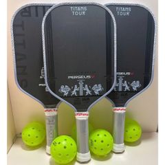 Vợt pickleball Joola Pro V, Gen 5 Perseus Titans, mặt carbon, lõi tổ ong,16mm , bản nội địa trung