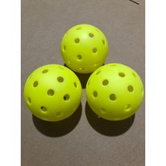 Bóng tập chơi pickleball loại 40 lỗ chất liệu nhựa cao cấp hàng đẹp