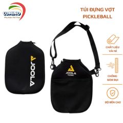 Túi đựng vợt, bọc vợt Pickleball giúp tối ưu việc vảo vệ mặt vợt, chất liệu vải nỉ có khóa kéo