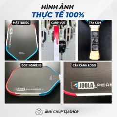 Vợt Pickleball Joola Pops, RALLY ROCKET PRO V (Gen 5) bản 16mm, mặt carbon nhám, hàng siêu cấp