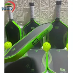 Vợt Pickleball JOOLA x RAZER , mặt carbon nhám lì ,bản 16mm chơi ổn định, lõi tổ ong ,tạo Spin tốt
