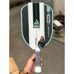 Vợt Pickleball JOOLA Graf Pro V (JOOLA Gen 5),bề mặt nhám carbon, lõi tổ ong - dày 16mm, tay cầm êm