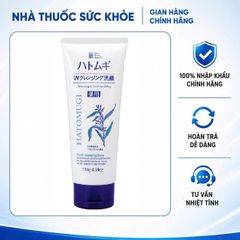 [Nhập khẩu] Sữa Rửa Mặt Hatomugi Naturie Ý Dĩ Nhật Bản 130g - Chiết Xuất Hạt Ý Dĩ Dưỡng Ẩm, Làm Sáng Da, Thích Hợp Cho Da Nhạy Cảm