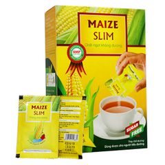đường bắp maize slim hộp 50 gói, loại thơm ngon (hàng mới, date mới)