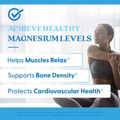 Viên uống Magie Doctor's Best High Absorption Magnesium Date 2028 - Hỗ trợ chức năng thần kinh, tăng cường xương chắc khỏe và duy trì nhịp tim khỏe mạnh