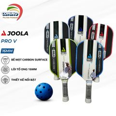 Vợt Pickleball Joola Pro V (Gen 5) - check chip NFC, bề mặt sợi carbon , lõi tổ ong , dày vợt 16mm