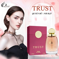 Nước Hoa Nữ Charme Trust 100ML - Mùi Hương Ngọt Ngào Quyến Rũ, Hoa Cỏ & Trái Cây, Phong Cách Gợi Cảm, Đẹp & Sang Trọng