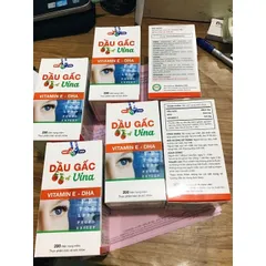 1 Hộp Dầu Gấc Vina 200 Viên – Bổ Sung Beta-Caroten, Hỗ Trợ Sáng Mắt & Chăm Sóc Thị Lực