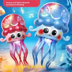 Sứa Ma Thuật Nhảy Múa Đồ Chơi Nhựa Có Đèn Và Âm Thanh An Toàn Dành Cho Trẻ Em Magic Dancing Jellyfish