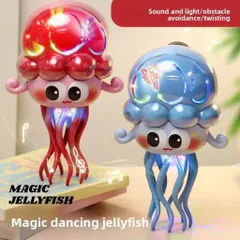Sứa Ma Thuật Nhảy Múa Đồ Chơi Nhựa Có Đèn Và Âm Thanh An Toàn Dành Cho Trẻ Em Magic Dancing Jellyfish