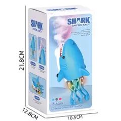 SHARK Đồ chơi nhựa - Cá heo nhảy múa ma thuật an toàn và thú vị cho trẻ em