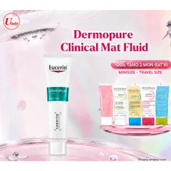 Kem Dưỡng Eucerin Giúp Làm Giảm Dầu & Mụn 40ml - Dermopure Clinical Mat Fluid