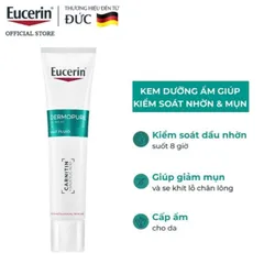 Kem Dưỡng Eucerin Giúp Làm Giảm Dầu & Mụn 40ml - Dermopure Clinical Mat Fluid