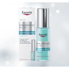 Serum Eucerin Cấp Ẩm & Ngăn Ngừa Lão Hóa 30ml - Hyaluron [3X]+ Filler Moisture Booster
