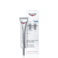 Kem Dưỡng Mắt Eucerin Giúp Giảm Nếp Nhăn 15ml - Hyaluron [3X]+ Filler Eye Cream SPF15