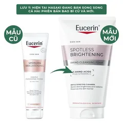 Sữa Rửa Mặt Eucerin Tạo Bọt Làm Sáng Da 150g - Even Skin Spotless Brightening Gentle Cleansing Foam