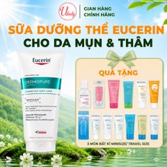 Sữa Dưỡng Thể Eucerin Cho Da Mụn & Thâm 200ml - Dermopure Clinical Correcting Body Care