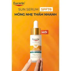Serum Chống Nắng Eucerin Sun Serum Oil Control SPF50+ PA++++ 30ml