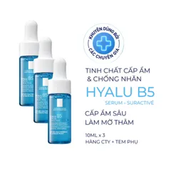 Tinh Chất La Roche-Posay Hyalu B5 Serum 10ml - Giúp Da Căng Mịn, Phục Hồi Độ Ẩm cho Da