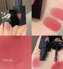 💄 Son YSL 216 Pink Domination Chính Hãng - Son Thỏi Lì Cao Cấp, Màu Hồng Đất Thời Thượng