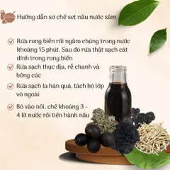 Set nấu Nước Sâm Rong Biển Hàng Cao Cấp Chất Lượng Cao