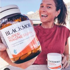 Viên uống Blackmores Super Magnesium+ |100 & 180 viên| Giảm căng cơ - Ngăn ngừa chuột rút - Hỗ trợ chức năng cơ bắp & hệ thần kinh [S/P Chuẩn Úc]