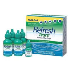 Dung dịch nhỏ mắt Refresh Tears Multi-Pack nhãn hiệu Refresh Tears dung dịch dưỡng ẩm mắt sét 5 chai