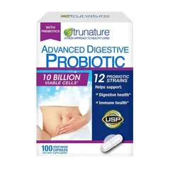 Trunature Advanced Digestive Probiotic hỗ trợ sức khỏe tiêu hóa và miễn dịch 100 viên