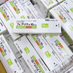 💊 Viên uống Teijin Feburic 10mg hỗ trợ giảm acid uric, hộp 100 viên chính hãng