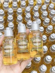 🚿 Dầu tắm Loccitane Huile De Douche hạnh nhân dưỡng ẩm da mềm mịn, chính hãng 35ml