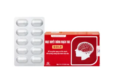 Viên uống hỗ trợ giảm nguy cơ tắc mạch, tăng tuần hoàn não Hoạt Huyết Thông Mạch Gold TW3 Foripharm (3 vỉ x 10 viên)