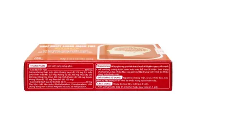 Viên uống hỗ trợ giảm nguy cơ tắc mạch, tăng tuần hoàn não Hoạt Huyết Thông Mạch Gold TW3 Foripharm (3 vỉ x 10 viên)