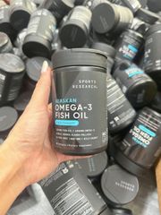 Sports Research Omega 3 Fish Oil hỗ trợ tim mạch, mắt 90 viên Mỹ ?️ Giá tốt bao rẻ