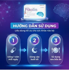 Viên uống hỗ trợ tăng tuần hoàn máu não, giảm nguy cơ hình thành cục máu đông Pikolin Ocavill (2 vỉ x 15 viên)