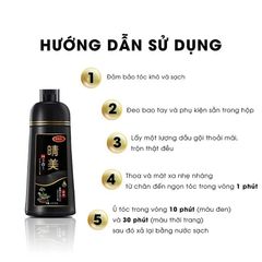 Dầu Gội Nhuộm Tóc PHỦ BẠC KOMI Nhật Bản – Phủ Bạc Tự Nhiên, Lên Màu Nhanh Chỉ Sau Vài Phút, Dễ Sử Dụng Tại Nhà