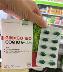 Hoạt huyết dưỡng não ginkgo150 Coq10, hộp 100 viên (hàng date mới)