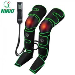 Máy Massage Chân Nikio NK-287 - Công Nghệ Túi Khí, Nhiệt Sưởi, Cải Thiện Suy Giãn Tĩnh Mạch, 3 Chế Độ Massage, Hỗ Trợ Khớp Gối