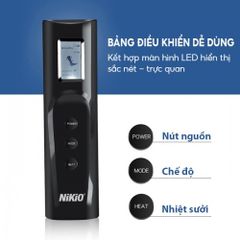 Máy Massage Chân Nikio NK-287 - Công Nghệ Túi Khí, Nhiệt Sưởi, Cải Thiện Suy Giãn Tĩnh Mạch, 3 Chế Độ Massage, Hỗ Trợ Khớp Gối
