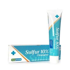 (CHÍNH HÃNG) Sulfur 10% Ointment Chấm Mụn Viêm, Mụn Bọc, Hỗ Trợ Giảm Sưng Đỏ, Kiểm Soát Dầu Trên Da - Tuyp 30g